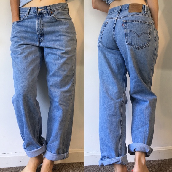 Levi's Denim - Vintage Levi’s 550 Relaxed Fit Medium Light Wash